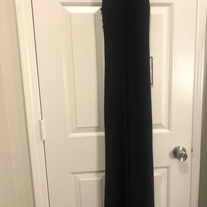 Long Black B. Darlin Bejeweled Dress size 1/2.